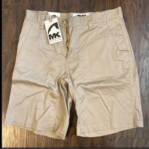 Mountain Khakis Mens Lake Lodge Twill Shorts Classic Khaki 30W 10In NWT